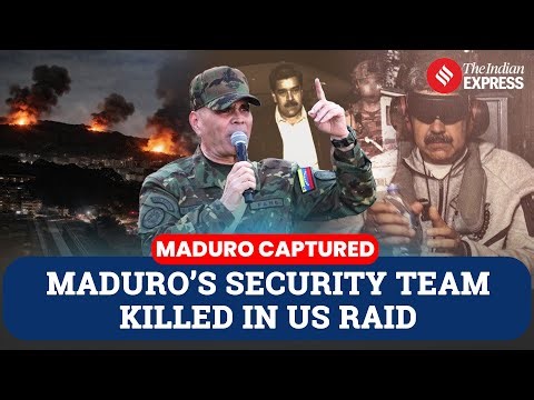 Maduro Captured: Venezuelan Defence Minister Confirms Maduro's Security Detail Wiped Out in US Raid