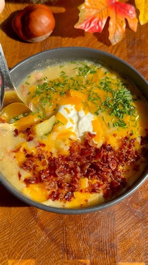 How to make rich and comforting loaded potato soup