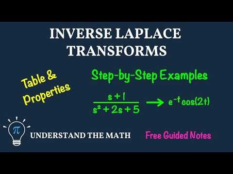 How to Find Inverse Laplace Transforms (Step-by-Step Examples)