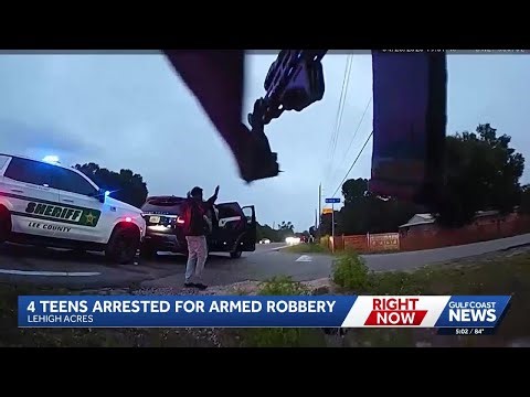 4 suspects arrested after armed robbery in Lee County