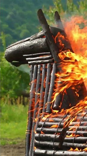 Flaming Horse Grill: Dramatic Outdoor Cooking