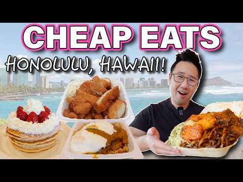 CHEAP EATS in Honolulu! || [Oahu, Hawaii] Local Affordable Spots!