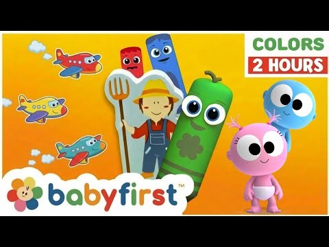 Toddler Learning Video | Color Crew - GooGoo & GaaGaa | Learn Colors | Nursery Rhymes | BabyFirst