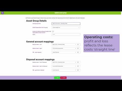 using nettTracker to account for operating leases and finance leases