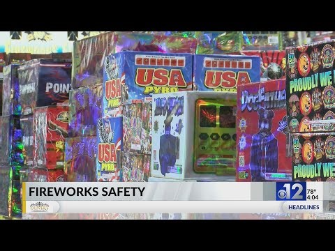 Firework safety tips ahead of New Year's