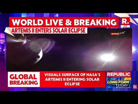 LIVE: NASA's Artemis II Crew Witnessed An Approximately Hour-Long Solar Eclipse Near The Moon