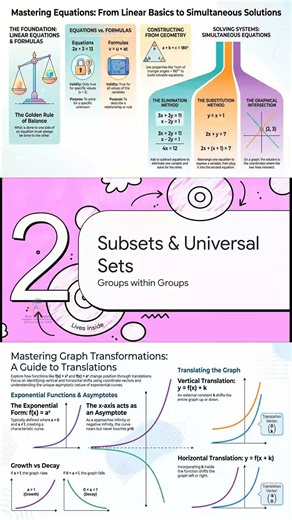 Set notation and Venn diagrams - Cambridge IGCSE International Mathematics 0580 B
