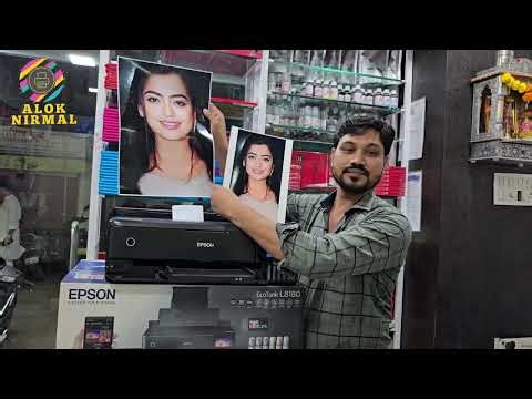 Speed 👉Printer A/3+ Epson EcoTank L8180 A3 Wi-Fi Duplex Memory Card AiO ink Tank Printer Reviews