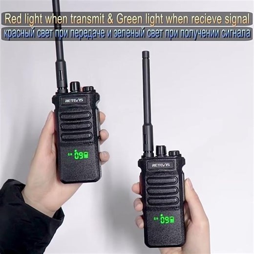 Retevis RT86 Walkie Talkie Professional Two Way Radio Long Range
