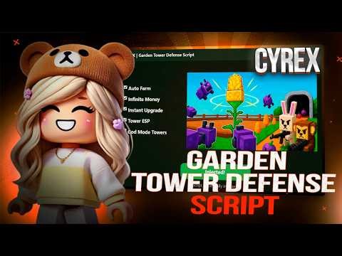 Garden Tower Defense Script – Auto Wave Clear, Farm Boost & Unlocks
