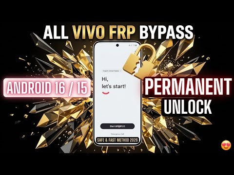 Vivo V40 Frp Bypass Android Version 15 & 16 / @GsmMafia