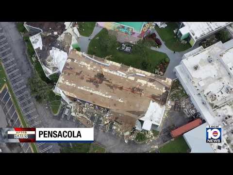 Damage assessment and cleanup underway following impact of Hurricane Isaias