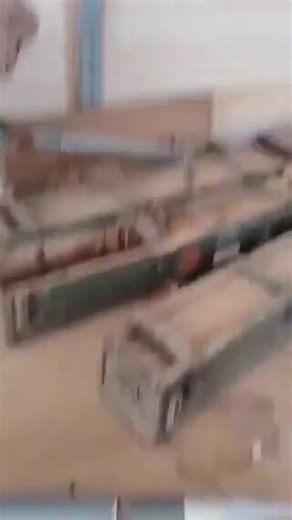 Militants Handling Live Russian Rockets, One Mistake = Explosion 💥 Footage from Kidal shows militants pulling suspected S-8 rockets from crates and carrying them casually. These are aircraft launched munitions, if dropped nose first, they could detonate instantly.Extremely dangerous in untrained hands.