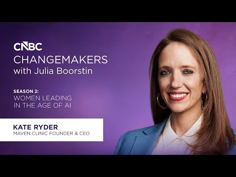 Inside Kate Ryder & Maven Clinic’s Effort to Transform Women’s Healthcare with AI