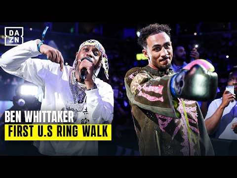 Ben Whittaker Ring Walk in his USA debut!