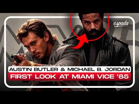 MIAMI VICE 85 First Look: Michael B. Jordan, Austin Butler and Cast on Movie Set