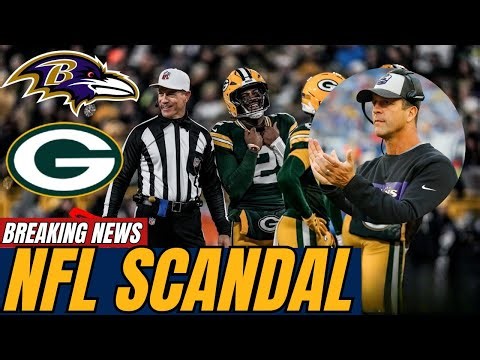 ROBBED! The shocking refereeing error that cost the Packers the victory against the Ravens.