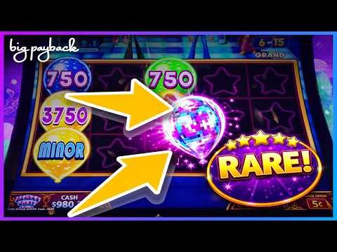 Rare MIRRORBALL → HUGE WIN on Jackpot Party VIP Slots!
