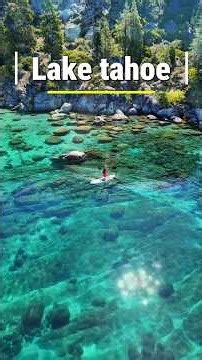 Lake Tahoe: America's Breathtaking Hidden Paradise! 🇺🇸🌊 #LakeTahoe #TravelUSA #BeautifulPlaces