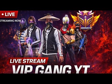 ⚡ GRANDMASTER TOP 1 PUSH! V Badge Lobby 💎 FF LIVE 🔴 Free Fire LIVE!#ff​​ #freefire​​ #shorts​​