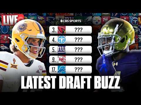 2026 NFL Draft SUPER PREVIEW: Latest rumors, buzz & insider info | LIVE 🚨