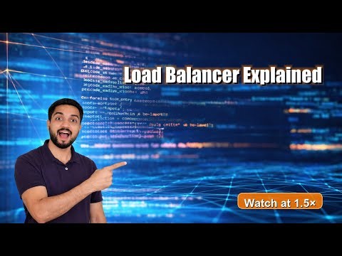 Load Balancer Explained (Watch at 1.5×) | Algorithms & AWS Demo