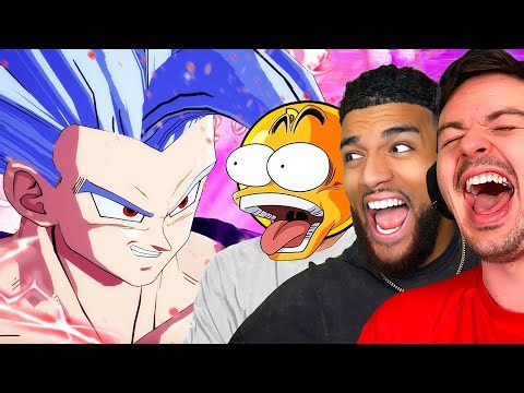 Three Idiots vs Beast Gohan & Orange Piccolo (DB: Superhero Raid)