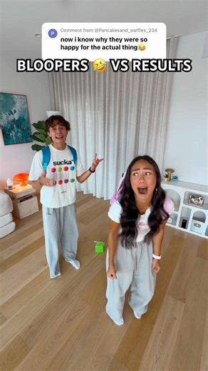 FAIL!🤣😭 - Cadel and Mia #blooper #funny #couple #shorts