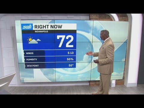 Rain moves in overnight