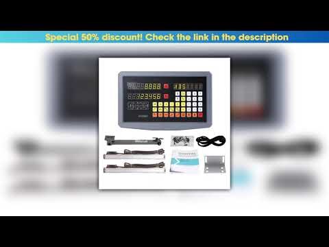 Best Seller YHSINO SDS2MS Dro Set Digital Readout Kit with 2PCS Linear Scales Encoder Sensor 5U TTL