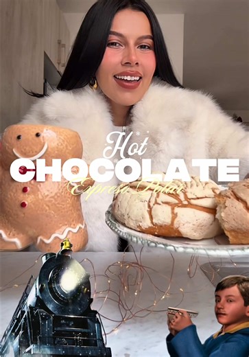 El mejor chocolate caliente🚂🍫❄️ #fyp #recetassaludables #chocolatecaliente #bebidassaludables #candynutri