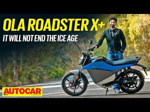 Ola Roadster X+ review - Ola’s first electric motorcycle | First Ride | Autocar India