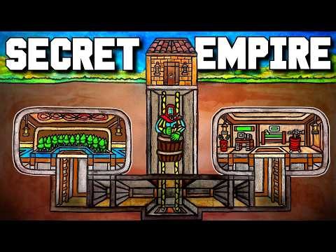 I Built a SECRET SOLO Cave Empire - Rust