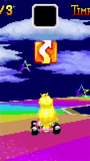Save, Hit, and Fall! (GBA Mario Kart: Super Circuit)