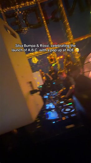 Silva Bumpa & Rossi pop-up at ADE Amsterdam launch