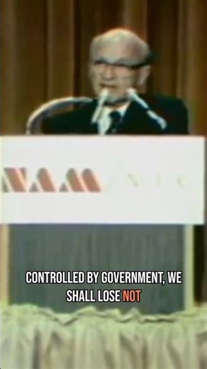Milton Friedman on how free societies gradually give up their freedoms without noticing