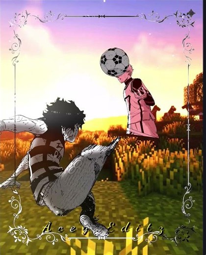 old edit i forgot about #bluelock #edit #anime #bluelockedit #bachirameguru #minecraft #viral