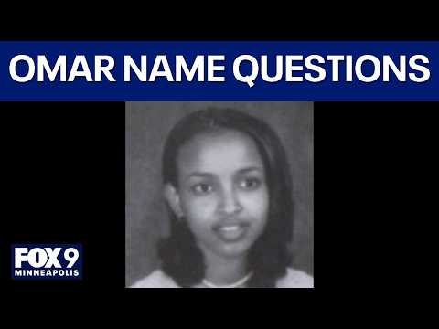Ilhan Omar answers questions about name as Trump calls for resignation