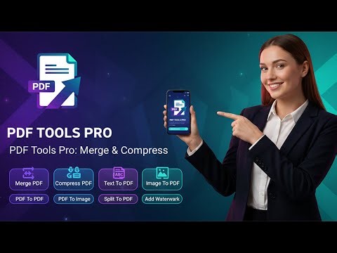 PDF Tools Pro App 🔥 Merge, Compress & Convert PDFs Easily | Best PDF Tool 2025
