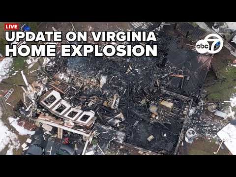 LIVE: Emergency officials share update on Northern Virginia home explosion