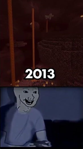 Minecraft: 2013 vs 2023 - How Much Has Changed? 😭💎 #Minecraft