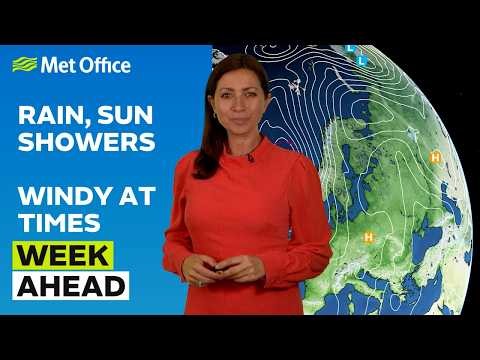 Week Ahead 12/10/2026 – Bands of rain, with sunshine and showers – Met Office weather forecast UK