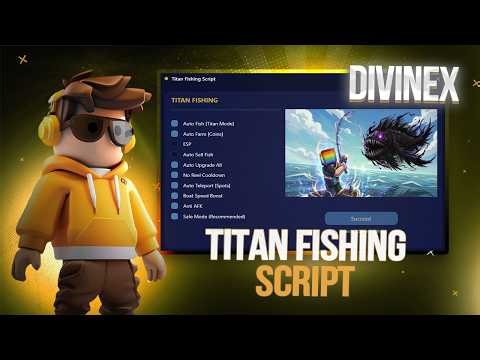 Titan Fishing Script | Roblox Titan Fishing Script |, Auto Sell, AUTO FISHING | ios/android/pc