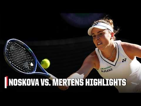 Quarterfinal: Linda Noskova vs. Elise Mertens | Full Highlights | 2026 Wimbledon