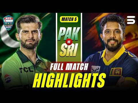 Pakistan vs Sri Lanka | Full Match Highlights | Pakistan vs Sri Lanka | ODI Tri-Series 2026 | M9S1A