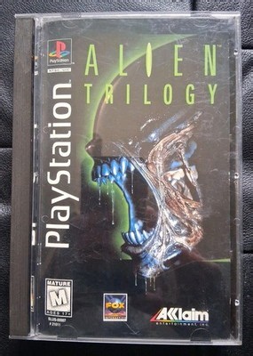 PlayStation ALIEN TRILOGY Video Game LONG BOX - w/Reg. Card - Tested/Played | eBay