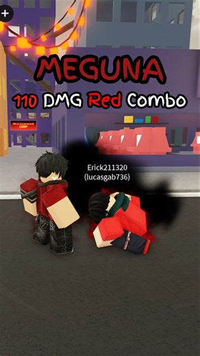 Meguna 110 DMG Combo 🔥| Jujutsu Shenanigans #fy #roblox #jjk #jjs #jujutsushenanigans
