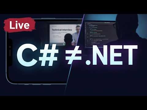 Live : C# and .NET Interview Differences Decoded