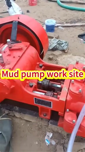 Mud pump work site#High pressure pump#Reciprocating pump#Mud pump#Grouting pump#Drilling#Oil and gas
