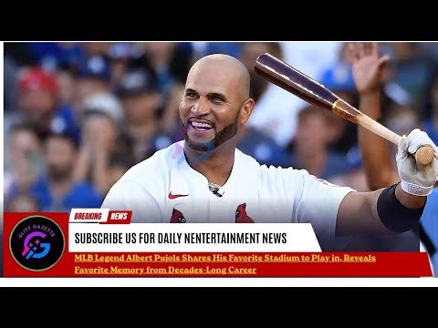 Albert Pujols Reflects on Favorite Stadium & Career-Defining Moments